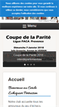 Mobile Screenshot of echecs-pertuis.fr